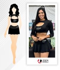 Uniforme personalizado Top + falda o short - Catálogo Xtreme Models
