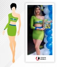Uniforme personalizado Vestidos sin mangas - Catálogo Xtreme Models