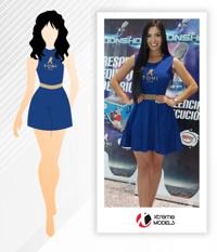 Uniforme personalizado Vestidos sin mangas - Catálogo Xtreme Models