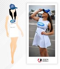 Uniforme personalizado Vestidos sin mangas - Catálogo Xtreme Models