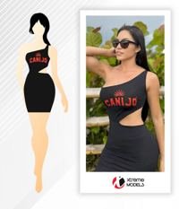 Uniforme personalizado Vestidos sin mangas - Catálogo Xtreme Models