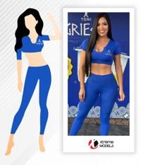 Uniforme personalizado Top cuello alto - Catálogo Xtreme Models