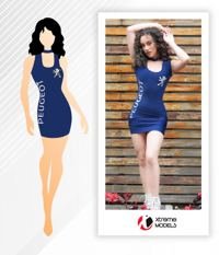 Uniforme personalizado Vestidos sin mangas - Catálogo Xtreme Models