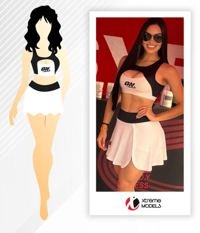 Uniforme personalizado Top + falda o short - Catálogo Xtreme Models
